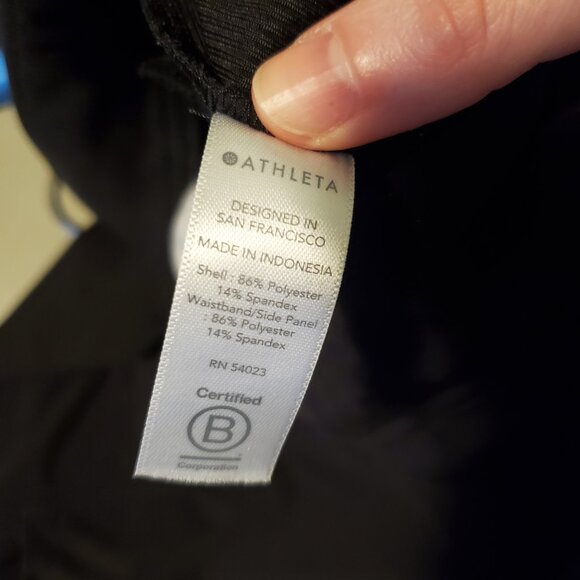 Athleta Brooklyn Ankle Pant Women's Size 10 Lightweight City Athleisure 198671 - Picture 8 of 12